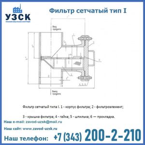 Фильтр сетчатый ФС по Т-ММ-11-2003 в Сызрани