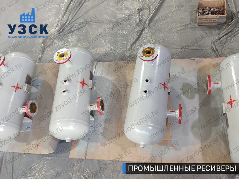фотография емкостных ресиверов газа Сызрань
