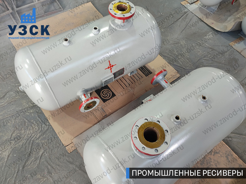 фотография промышленных ресиверовдля газа Сызрань